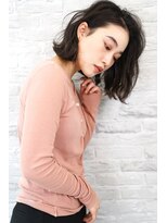 ロエ(LoE)&nbsp;【LoE/天王寺あべの】大人黒髪ウェーブボブ