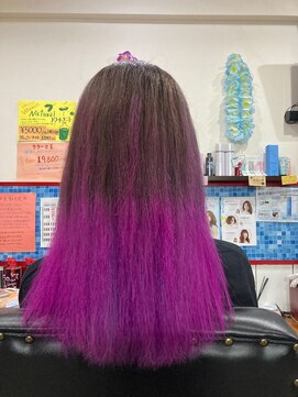 エボノスヘアー エボノスヘアー マゼンタピンクカラー