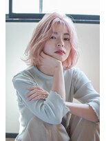 コットン 平塚店(Cotton)&nbsp;【cotton平塚】ピンクベージュ/ダブルカラー/ハイトーン