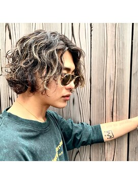 アソビ 表参道(ASOBI) ハイライト　ロング　センターパート