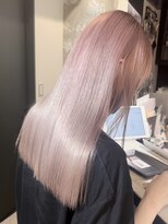 ペレ 渋谷(PELE)&nbsp;K277_ホワイトピンクベージュ ブリーチ2回~