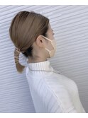 Moana#結べるボブ#ヘアアレンジ#ボブアレンジ
