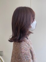カシェ リタ ヘアー(CACHE'&RITA HAIR)&nbsp;顔まわりカット◯オレンジベージュ
