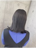 暗髪 ネイビー グレージュ おおたかの森