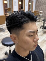 ピークスヘア(peaks hair) メンズカット ナチュラルフェード 刈り上げ MEN'S HAIR