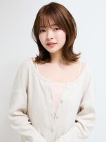 オンク 新宿(onk)&nbsp;黒髪/グレーベージュ/レイヤーロング/前髪パーマ[新宿駅]