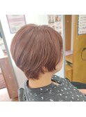 大人かわいいショートヘア