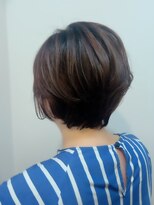 ルーファス 恵比寿 渋谷(Ruufus)&nbsp;ふんわりショート×オレンジ【ruufus恵比寿渋谷】2312