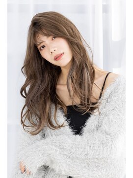 トティア 福島(Totia) 【Totia福島】ミルクティーアッシュ×大人ラフロング