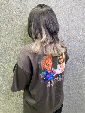 ラヴリア クルメ(LOVERIA KURUME) 全頭ブリーチインナーカラー