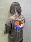 全頭ブリーチインナーカラー