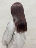 髪質改善カラー/髪質改善/ピンクブラウン/ピンク/艶髪/艶カラー