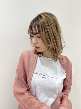 ブリング バイ スノードロップ 吉祥寺(BRING by Snowdrop) カルマパーマ/ベリーショート/ダークアッシュ/ニュアンスパーマ