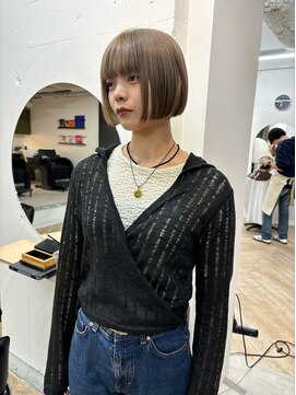 ラヴィズム(LUVISM) ミルクティーベージュダブルカラーブリーチ新潟万代