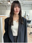 ◎韓国ヘアー顔周りレイヤーおくれ毛前髪万代新潟