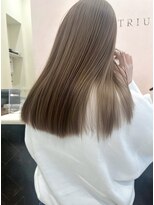 ビュートリアム 福岡(BEAUTRIUM)&nbsp;透明感たっぷりの外国人風まろやかブロンドヘア