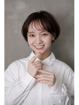 リル 8F 銀座(Rire) 【Rire-リル銀座-】丸みショートボブ！