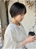 ショートボブハイライトレイヤーカットヘアセット髪質改善天文館
