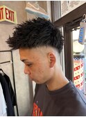 ツイストパーマ/フェード