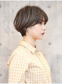 マッシュショート・ニュアンスパーマ・ショートヘア・銀座