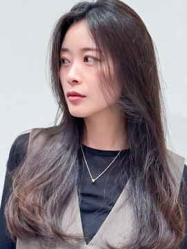 ウィズ 東金店(Wiz) 大人艶髪ロング×グレージュ暗め！暗髪派必見、しっとり美髪
