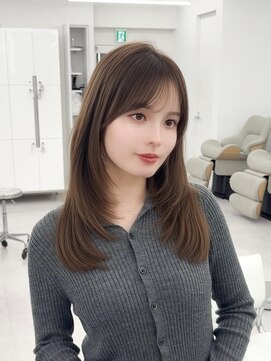 アマトウキョウスマートサロン(AMA TOKYO×Smart Salon) くびれレイヤー/顔まわりカット/レイヤーカット/小顔ヘア