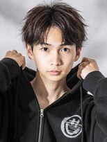 MEN'S HAIR BLEACHi 北18条店【12月5日オープン(予定)】 【BLEACHi】エアリーセンターパート【numberA.×BLEACHi】