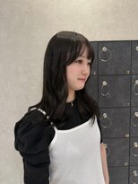 ザザ ZA/ZA 茗荷谷&nbsp;透ける黒髪ヘア