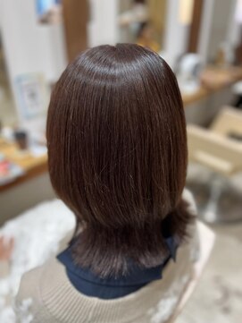 サクラ ビューティー リバージュ(SAKURA  Beauty rivage) 髪質改善/ナチュラル/ピンクブラウン