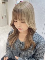 モナバイルーブル(MONA by Louvre)&nbsp;【MONA名古屋駅】グレージュ/デザインカラー/ダブルカラー