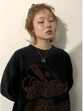 シティ(sity.) 天神　暖色カラー　ブリーチカラー　ハイトーンカラー