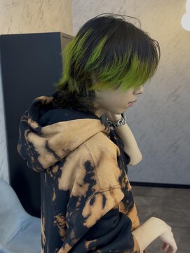 オム ブランシェ(HOMME BLANCHE’) 【Natsuki】逆ビリーアイリッシュカラー