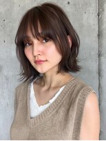 アンドレイ 表参道(andrey) 着物ヘア/大人ガーリー/ダークアッシュ/似合わせカット/表参道