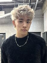 エルマーク 京都駅前(L-MARK) ダブルカラー/ブリーチ/ミルクティー/ヘアカラー/men's