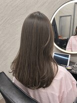 フレームプラス なんば駅前店(FRAME+)&nbsp;まろやかアッシュベージュカラー
