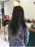 インナーカラーシルバーブルージュ