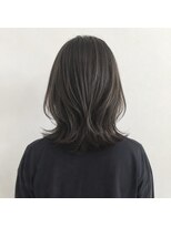 アンリエラ(Unliera)&nbsp;レイヤーカット/くびれレイヤー/透明感グレージュ/松山市美容室