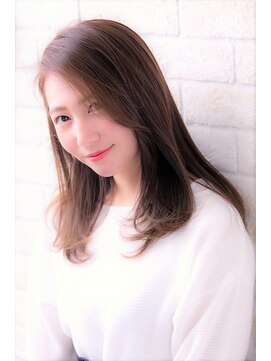 ソア 武蔵小杉(SOAR) 大人かわいい無造作カールとデザインカラー小顔ボブディ