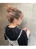 お団子ヘア