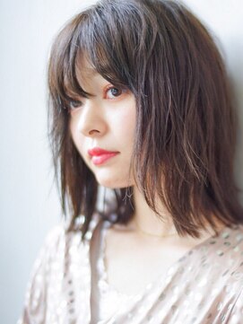 ヘアーループレル(Hair ruup Rell design works) 切りっぱなしボブ