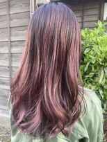 コレット ヘアー 大通(Colette hair)&nbsp;☆ヌーディーピンク×ハイライト☆