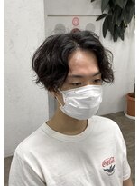 プライズ アイリス 池袋東口店(prize Iris)&nbsp;ニュアンスウェーブパーマ/センターパート/￥10780