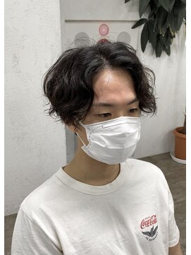 プライズ アイリス 池袋東口店(prize Iris) ニュアンスウェーブパーマ/センターパート/¥10780