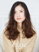 クロエバイラヴィズム 長岡旭岡店(CLOE) ゆるふわカール&グラデーション