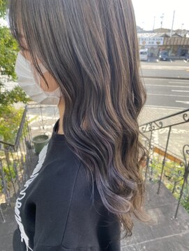 パディントン(Paddington) イン→アウト・グラデーションカラー☆ラベンダーグレージュ♪