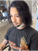 2.30代に人気◎大人のルードヘア波巻きツイストスパイラルパーマ