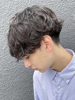 クオル 立川(QOL)&nbsp;ツーブロック波巻きスパイラルパーマツイストスパイラルパーマ