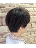 マッシュボブ［今泉］［ショート］［ボブ］［白髪染め］