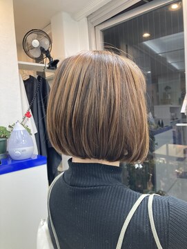 ヘアートーク アイズ(HAIR TALK I's) New York Dry Cutで創るボブ