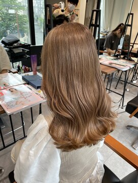 ネクストハラジュク(NEXT HARAJUKU) メルティーカラーフェミニンロング似合わせカット[原宿/表参道]